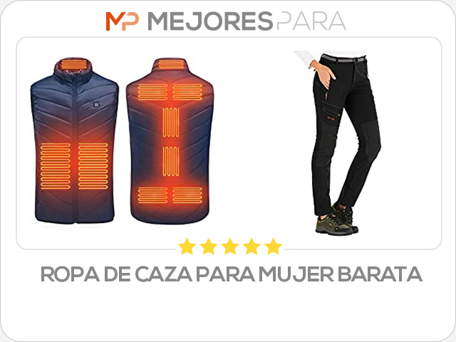 ropa de caza para mujer barata