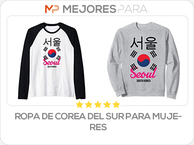 ropa de corea del sur para mujeres