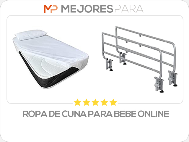 ropa de cuna para bebe online