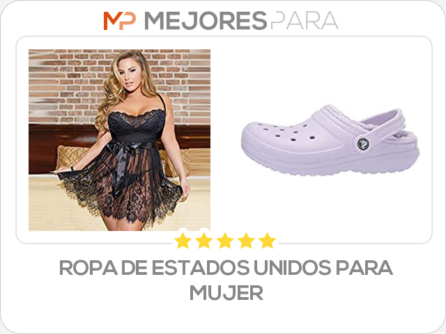 ropa de estados unidos para mujer