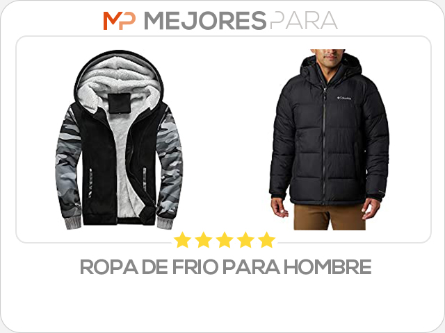 ropa de frio para hombre