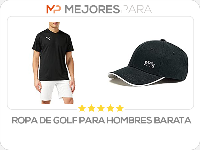 ropa de golf para hombres barata