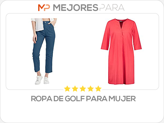 ropa de golf para mujer