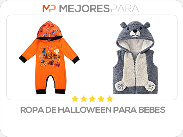 ropa de halloween para bebes