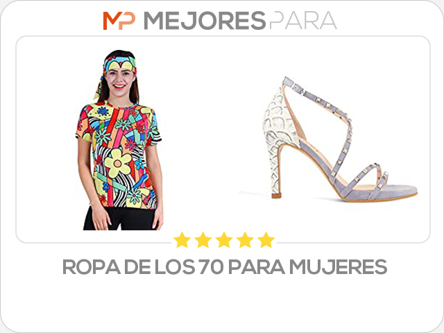 ropa de los 70 para mujeres