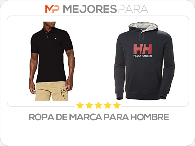 ropa de marca para hombre