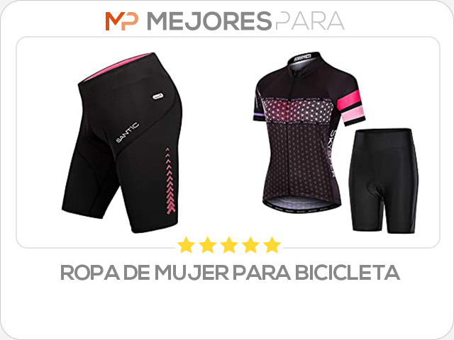 ropa de mujer para bicicleta