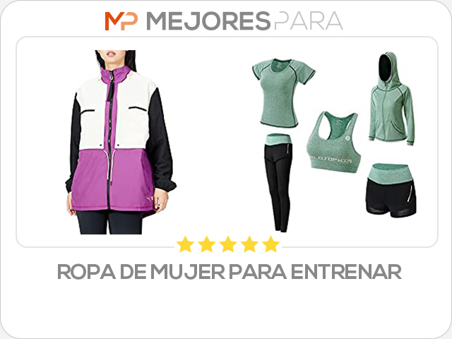 ropa de mujer para entrenar