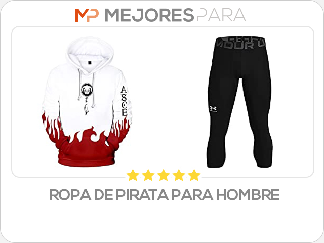 ropa de pirata para hombre