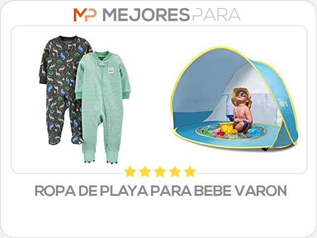 ropa de playa para bebe varon