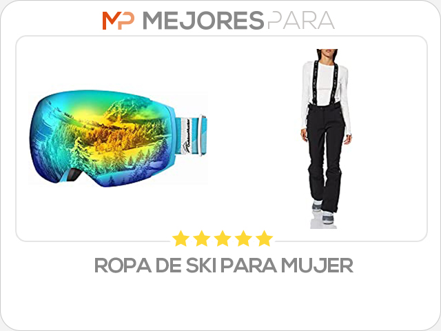 ropa de ski para mujer