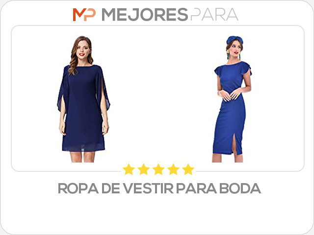 ropa de vestir para boda