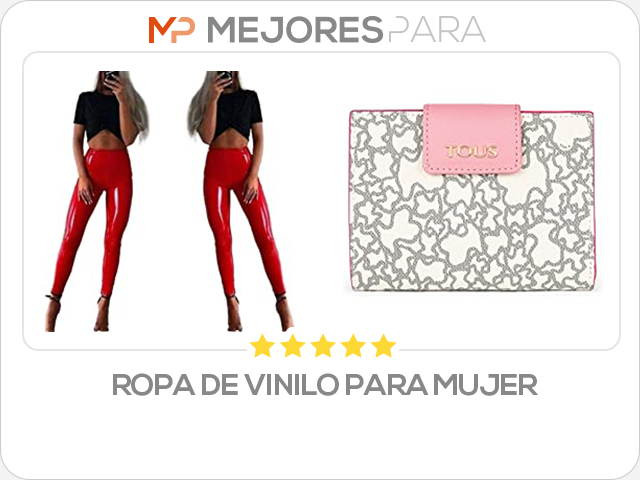 ropa de vinilo para mujer