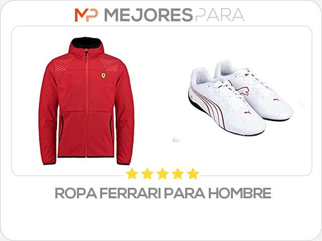 ropa ferrari para hombre