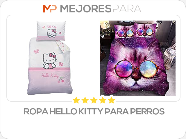 ropa hello kitty para perros