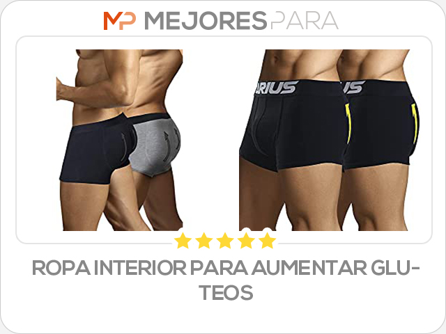 ropa interior para aumentar gluteos