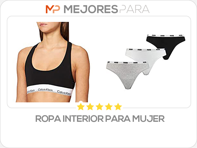 ropa interior para mujer