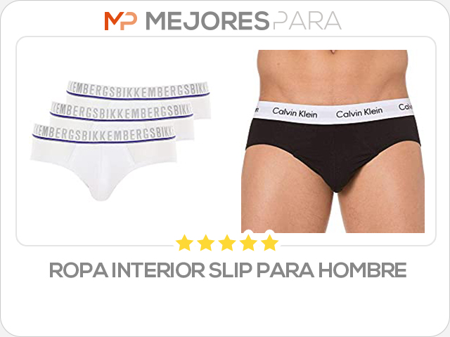 ropa interior slip para hombre