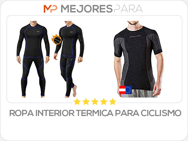 ropa interior termica para ciclismo