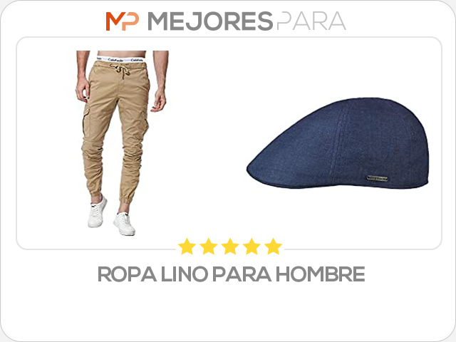 ropa lino para hombre