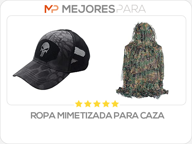 ropa mimetizada para caza