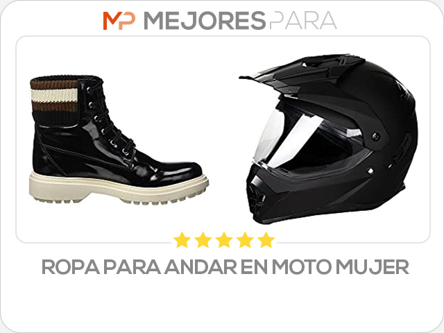 ropa para andar en moto mujer