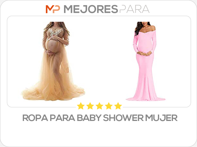 ropa para baby shower mujer