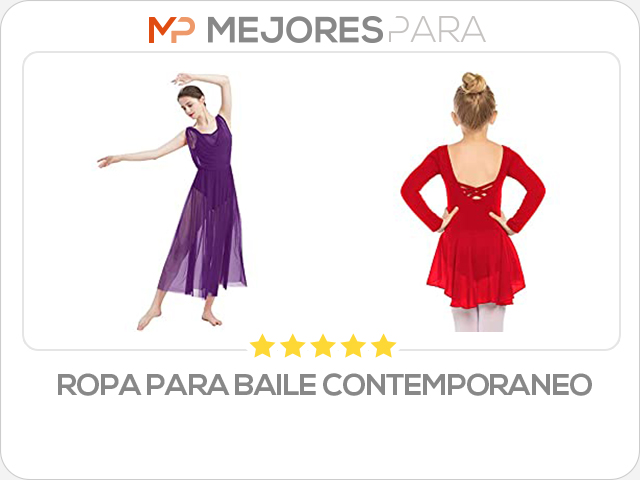 ropa para baile contemporaneo