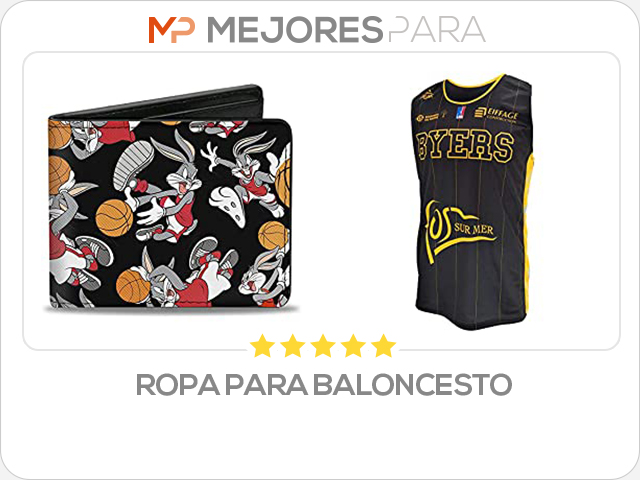 ropa para baloncesto