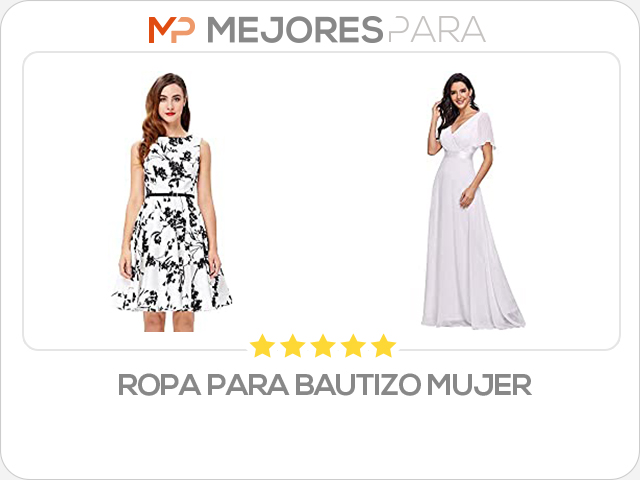 ropa para bautizo mujer