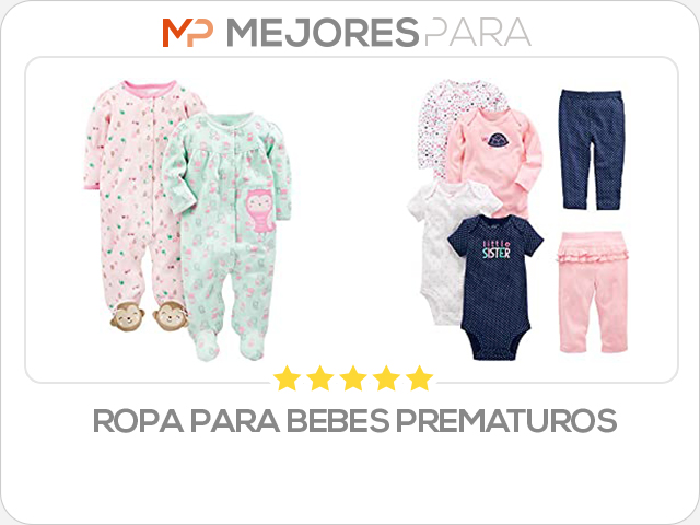 ropa para bebes prematuros