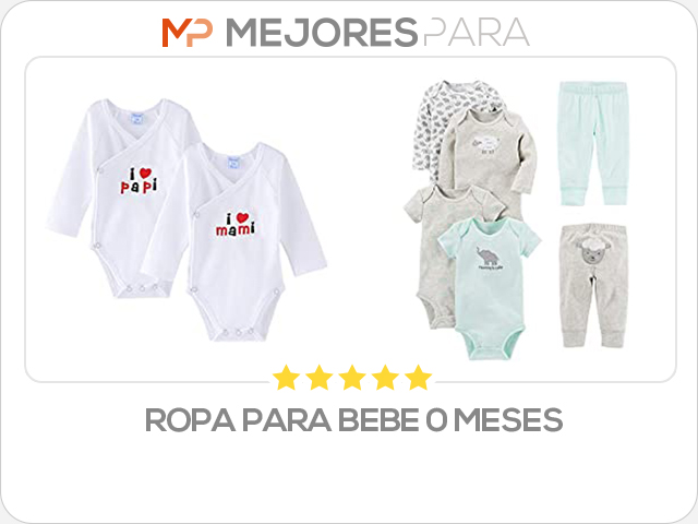 ropa para bebe 0 meses