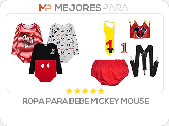 ropa para bebe mickey mouse