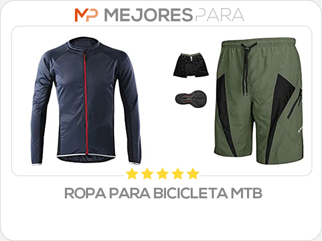 ropa para bicicleta mtb