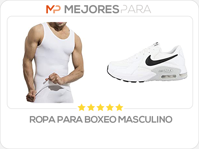 ropa para boxeo masculino