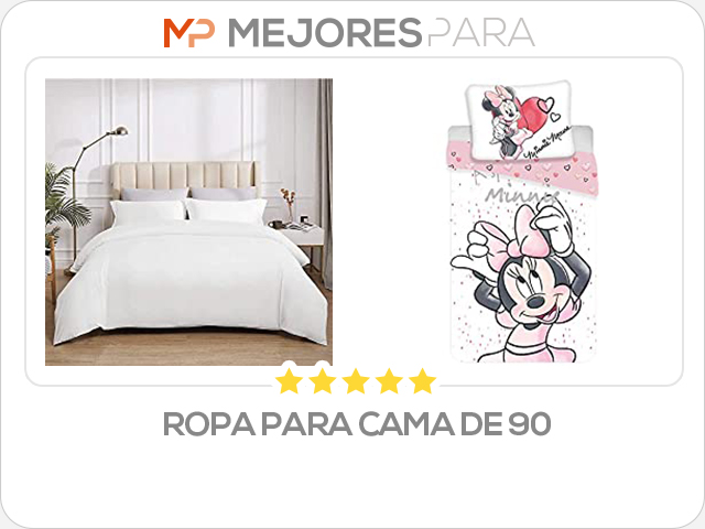 ropa para cama de 90