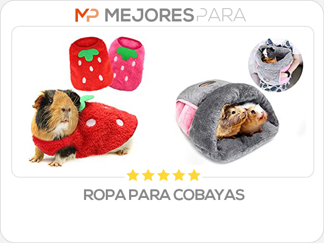 ropa para cobayas