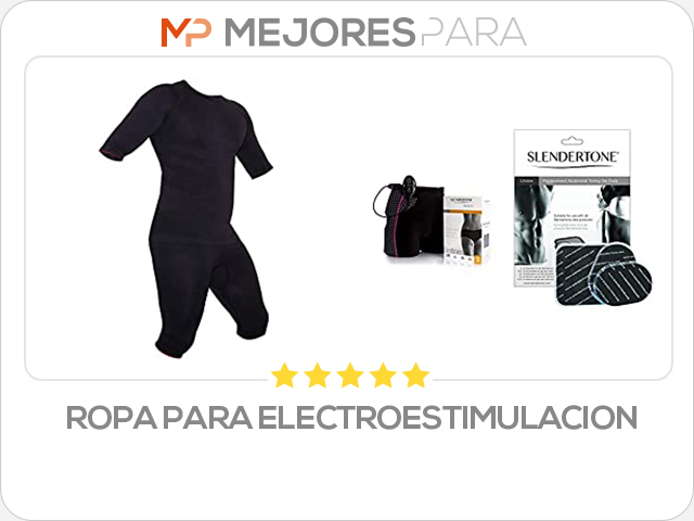 ropa para electroestimulacion