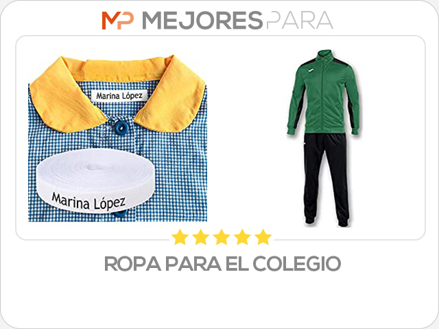 ropa para el colegio