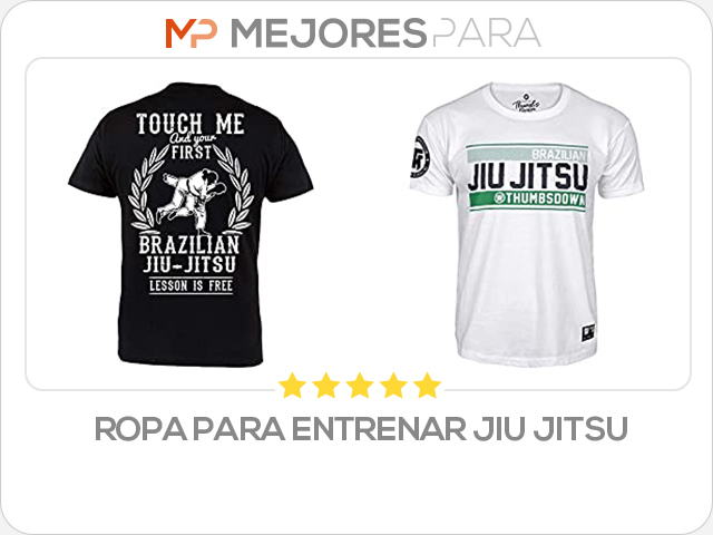 ropa para entrenar jiu jitsu