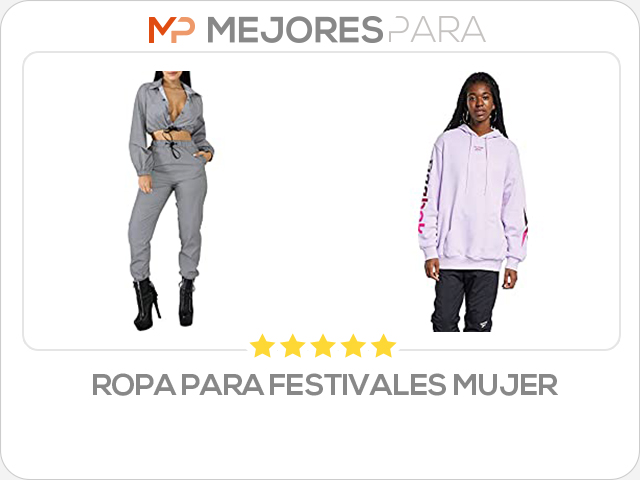 ropa para festivales mujer