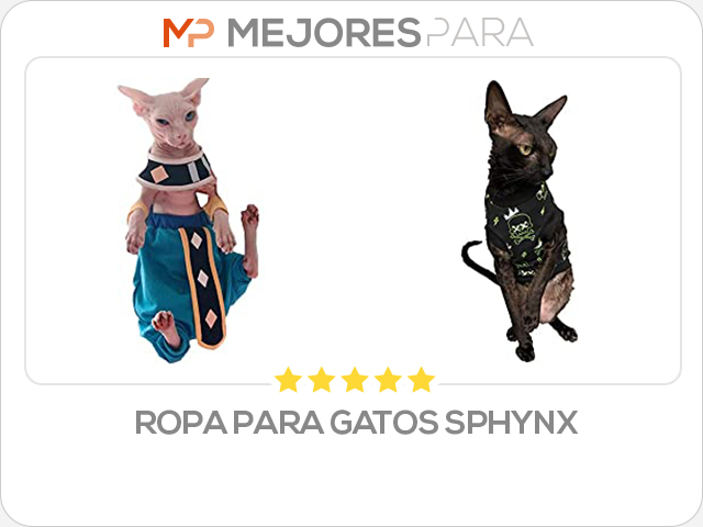 ropa para gatos sphynx