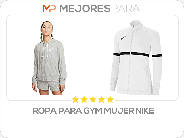 ropa para gym mujer nike