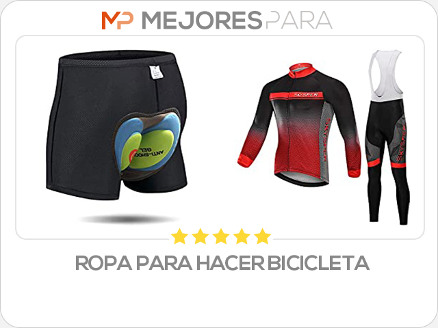 ropa para hacer bicicleta