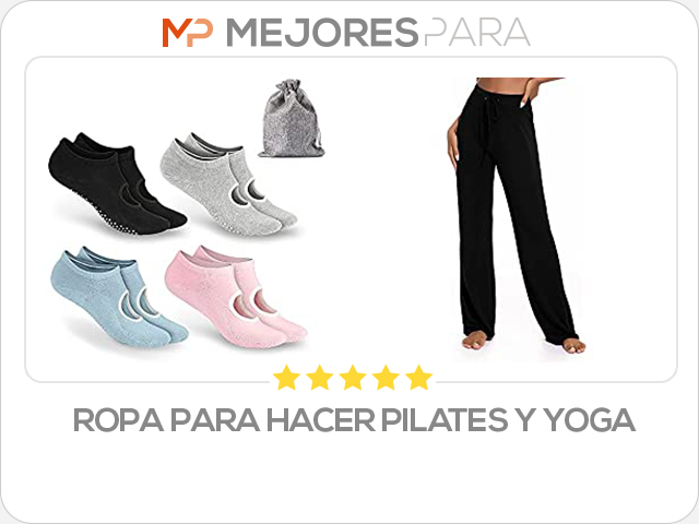 ropa para hacer pilates y yoga