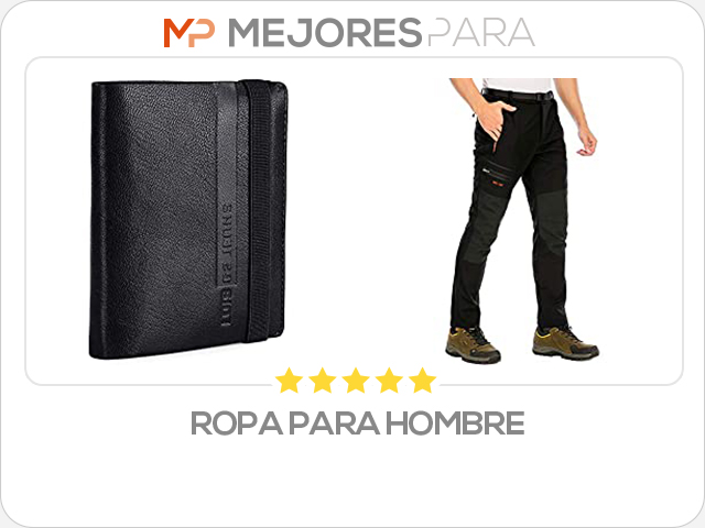 ropa para hombre