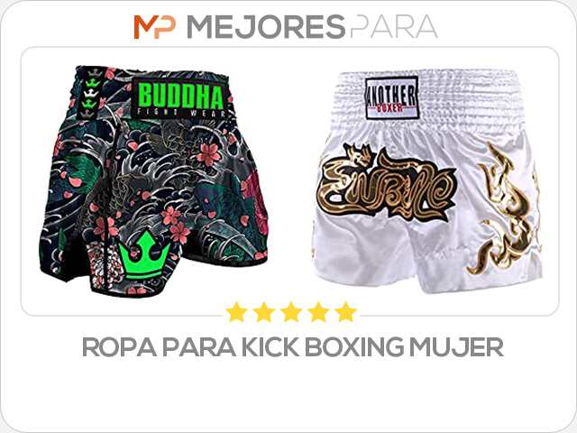 ropa para kick boxing mujer