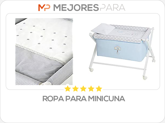 ropa para minicuna