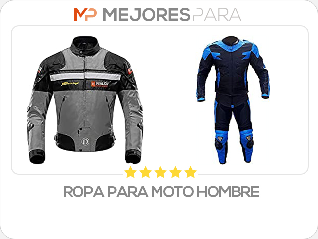 ropa para moto hombre