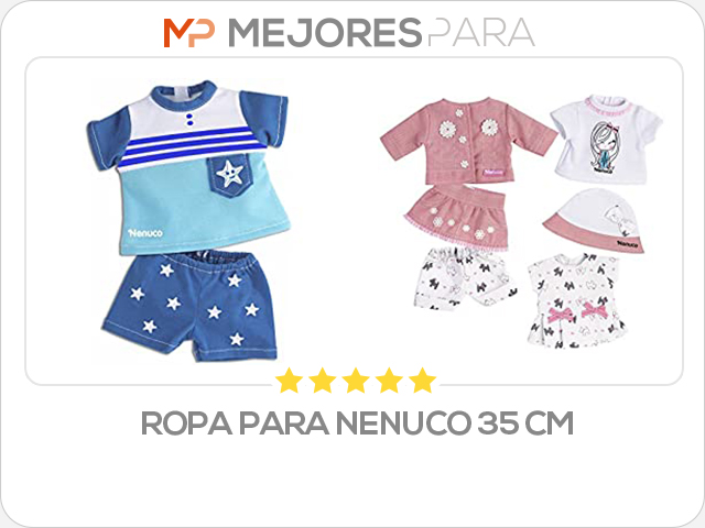 ropa para nenuco 35 cm